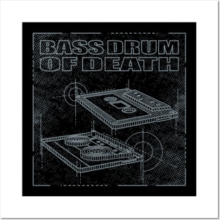 Bass Drum of Death - Technical Drawing Posters and Art